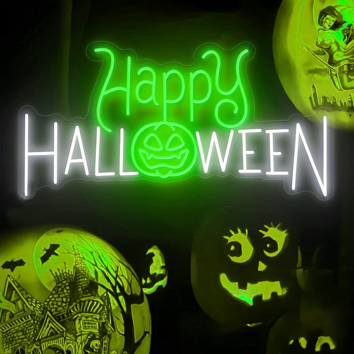 Happy Halloween Celebration Neon Sign | Shineneon