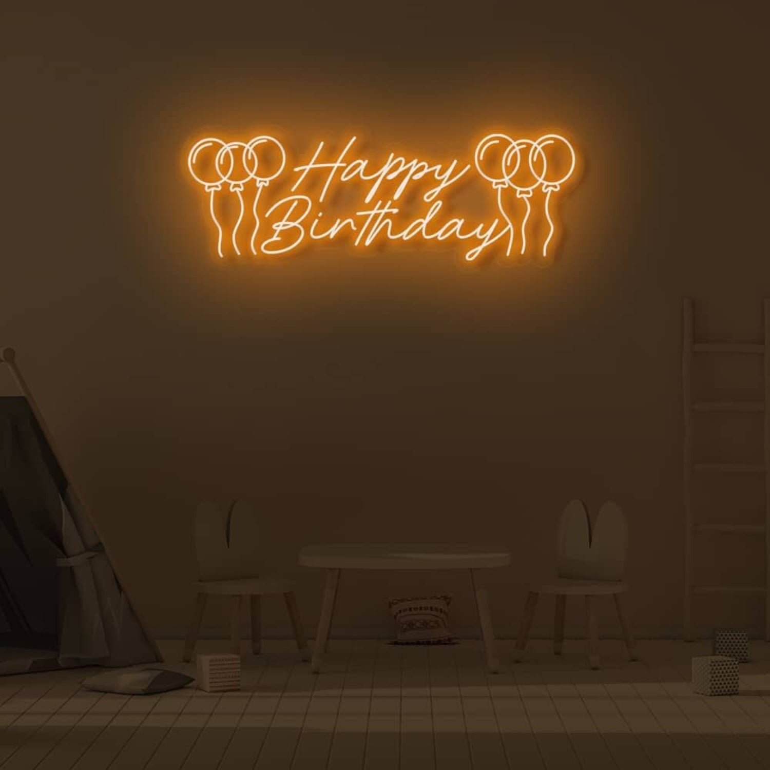 Happy Happy Birthday Led Neon Sign | Shineneon