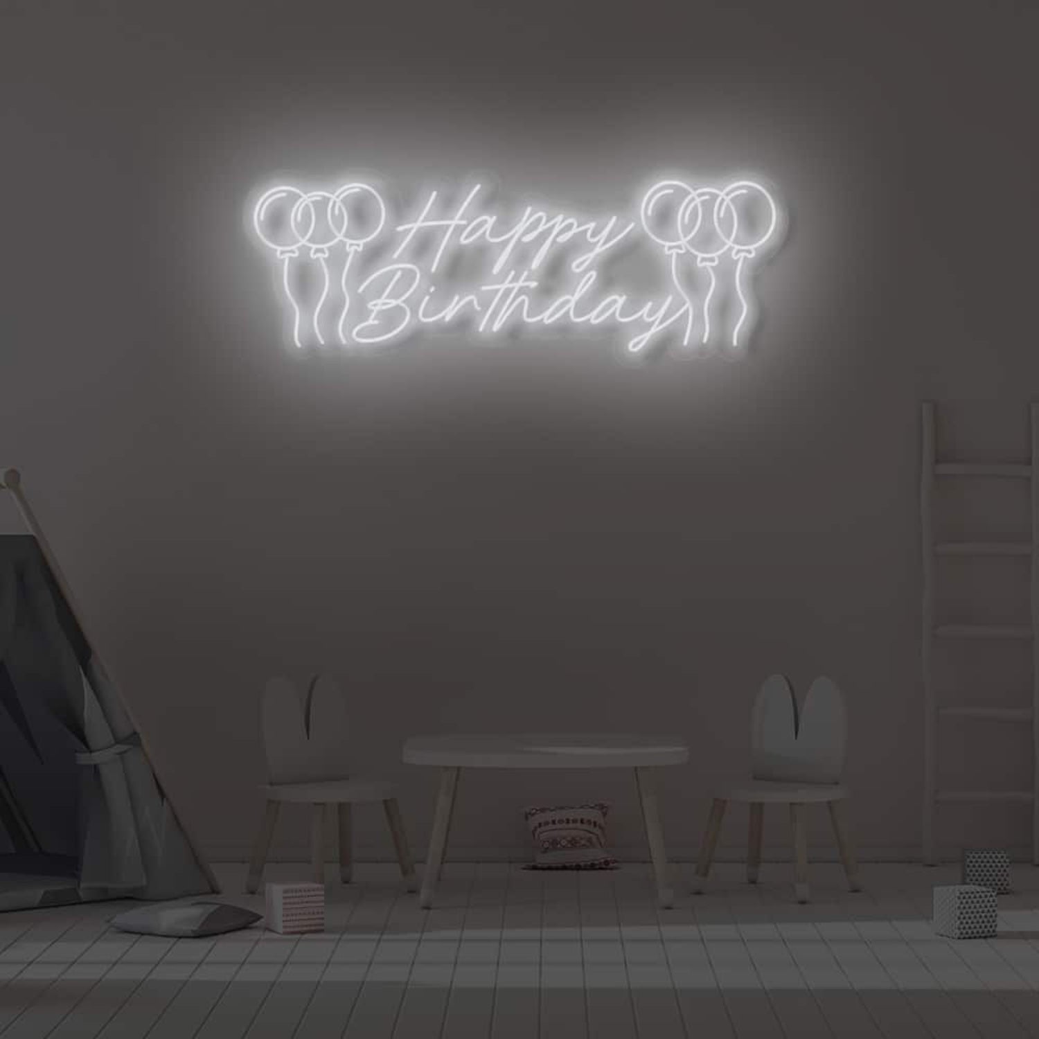 Happy Happy Birthday Led Neon Sign | Shineneon