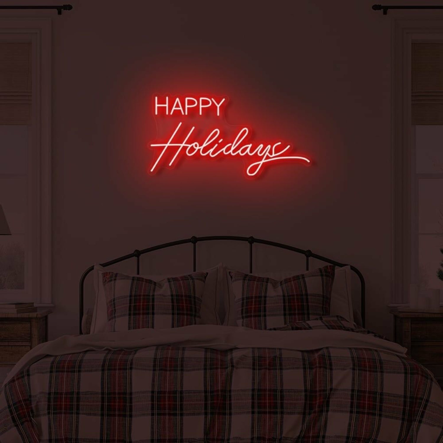 Happy Holiday Led Neon Sign | Shineneon