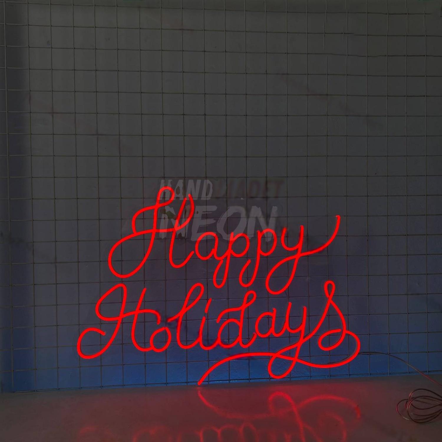 Happy Holidays Led Neon Sign | Shineneon