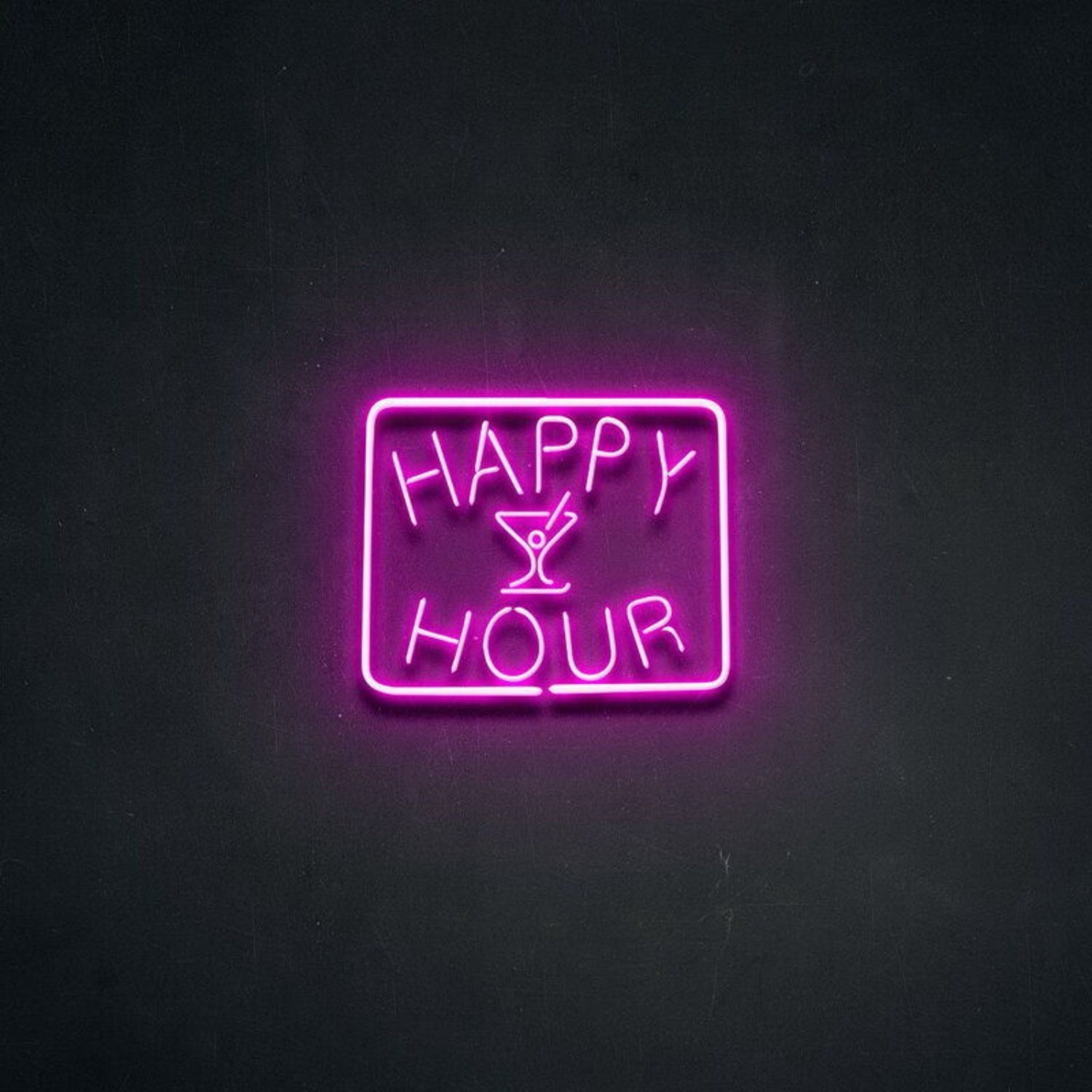 Happy Hour Led Neon Sign For Bars And Social Spaces | Shineneon