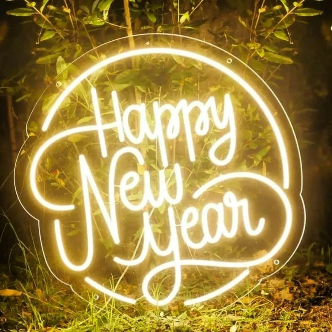 Happy New Year Led Sign Business Neon Sign