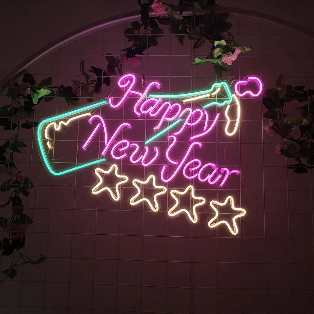 Happy New Year Led Sign Business Neon Signs - Shineneon