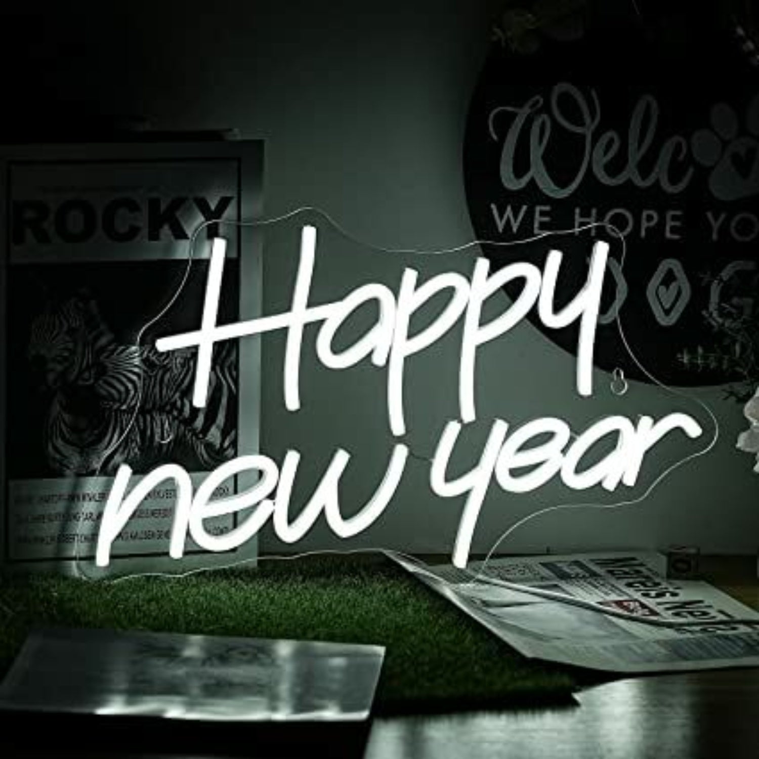 Happy New Year Neon Sign For Wall Decor | Shineneon