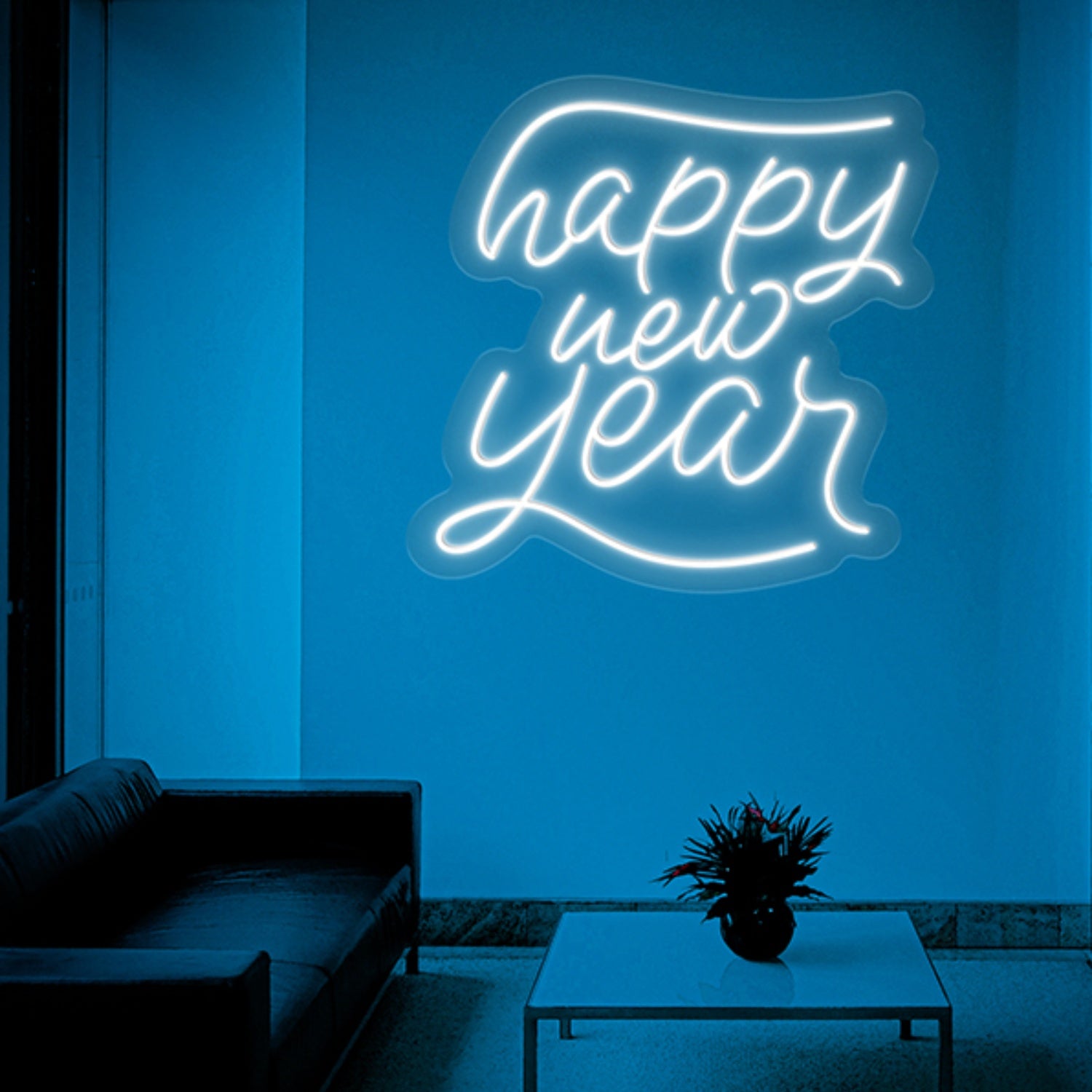 Happy New Year Neon Sign Wall Art Decor | Shineneon