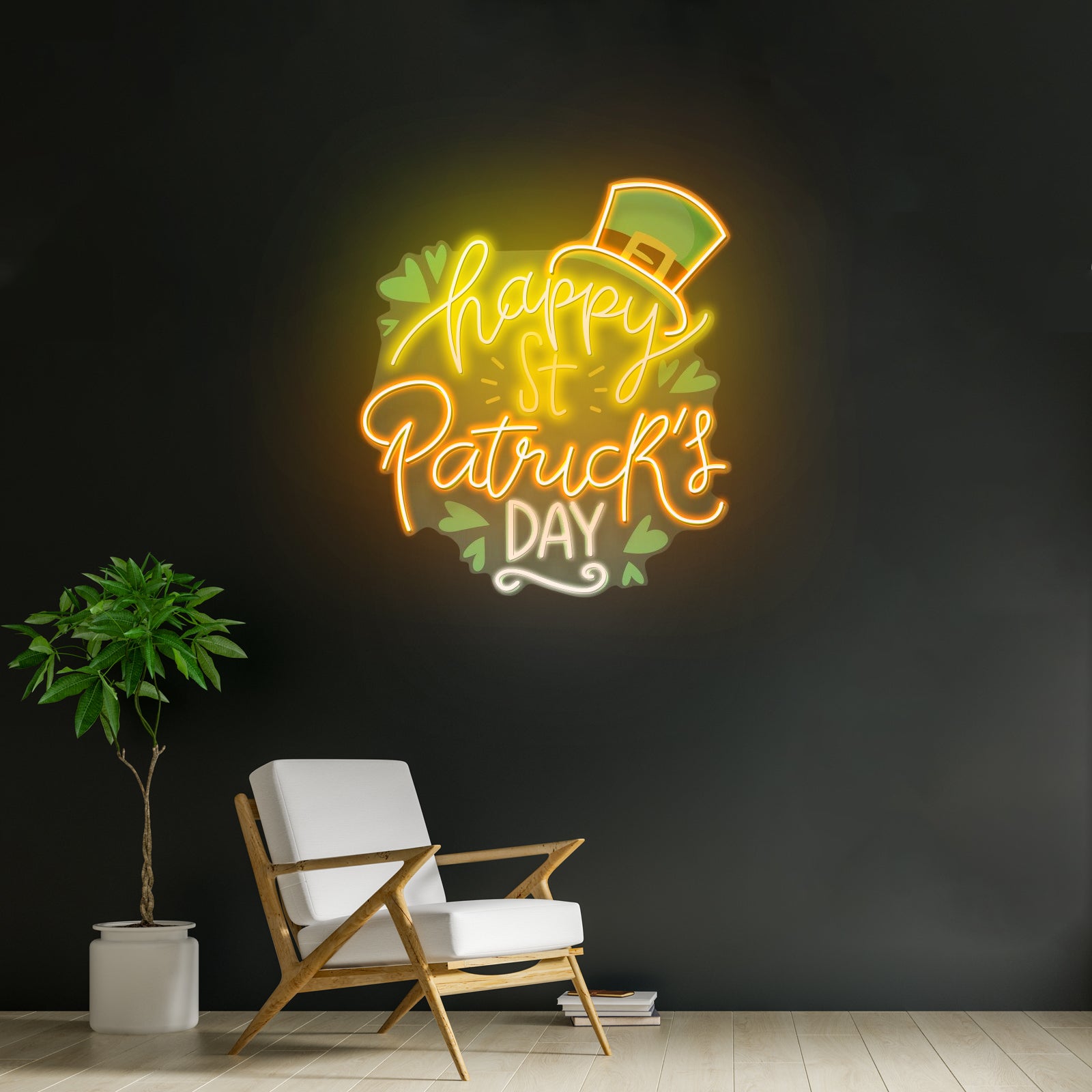 Happy Saint Patrick Day Led Signs For Party