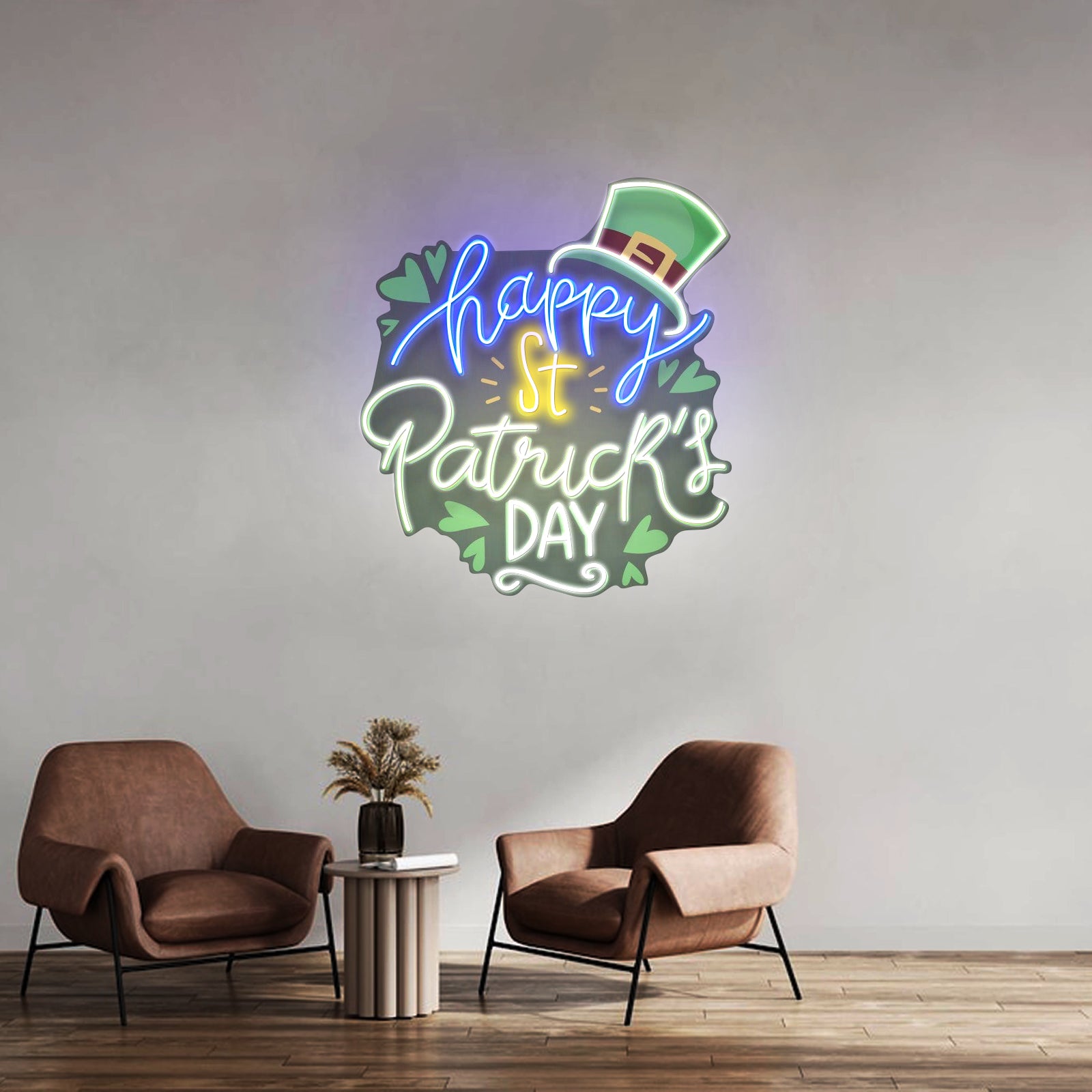 Happy Saint Patrick Day Led Signs For Party