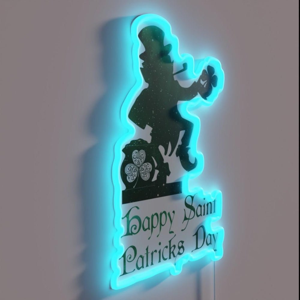 Happy Saint Patriks Day Rgb Led Neon Sign - Shineneon