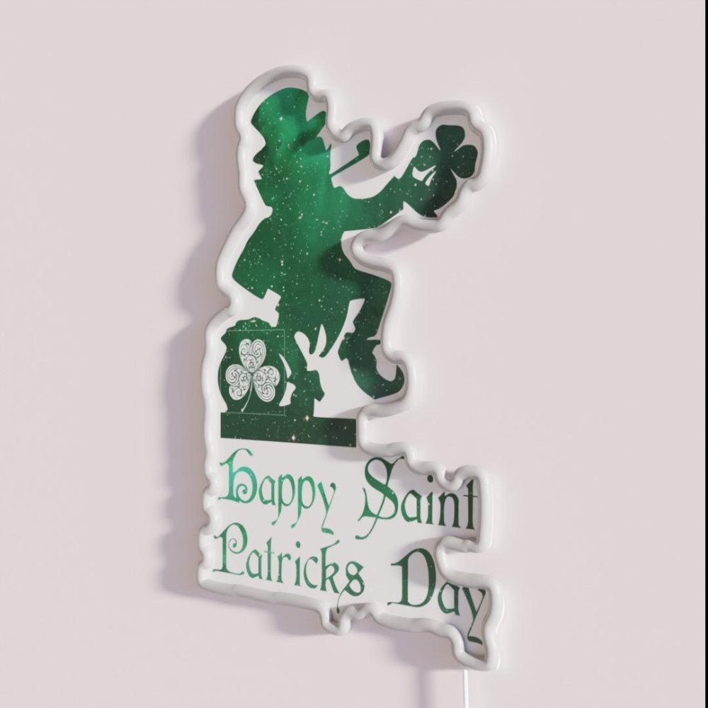 Happy Saint Patriks Day Rgb Led Neon Sign - Shineneon
