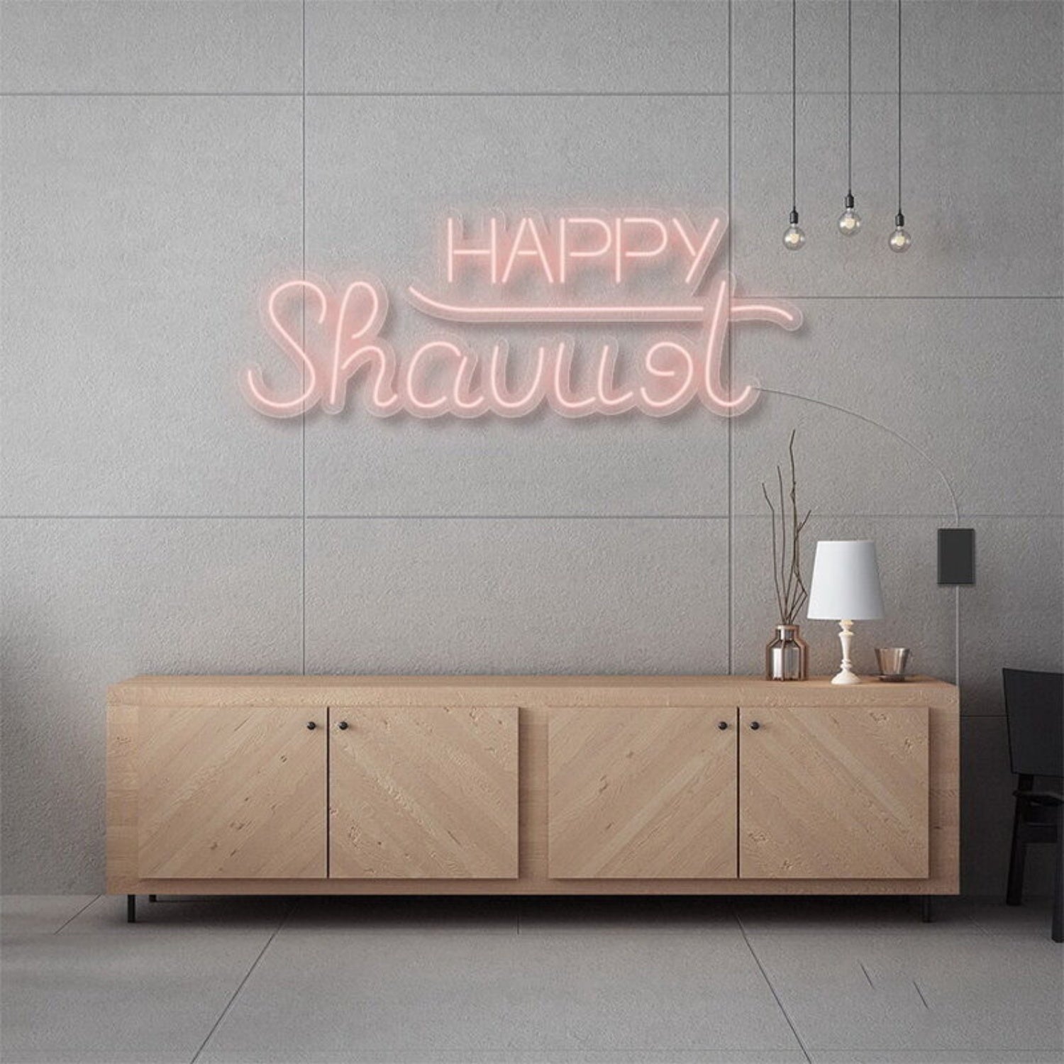 Happy Shavuot Led Neon Sign | Shineneon