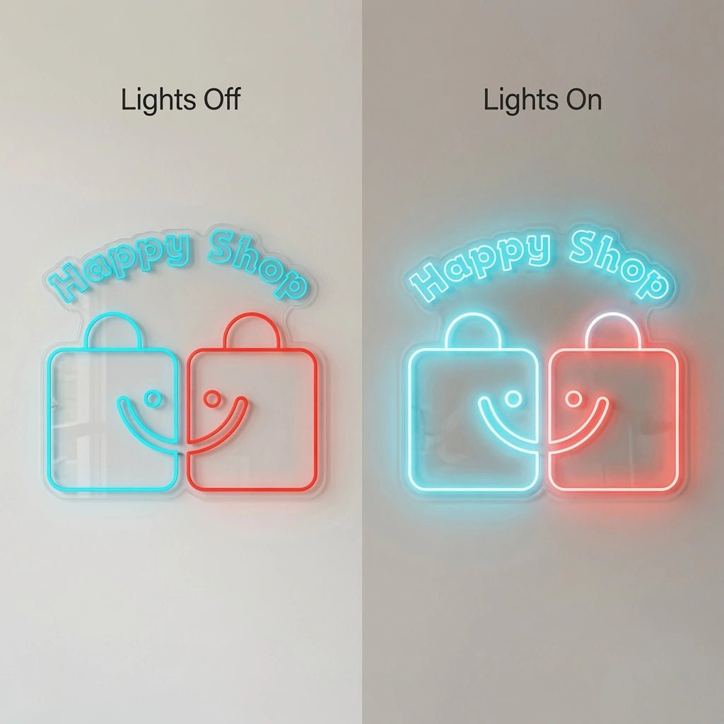 Happy Shop LED Neon Sign - Shineneon