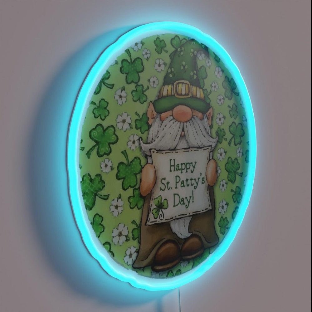 Happy St Patrick Rgb Led Neon Sign - Shineneon