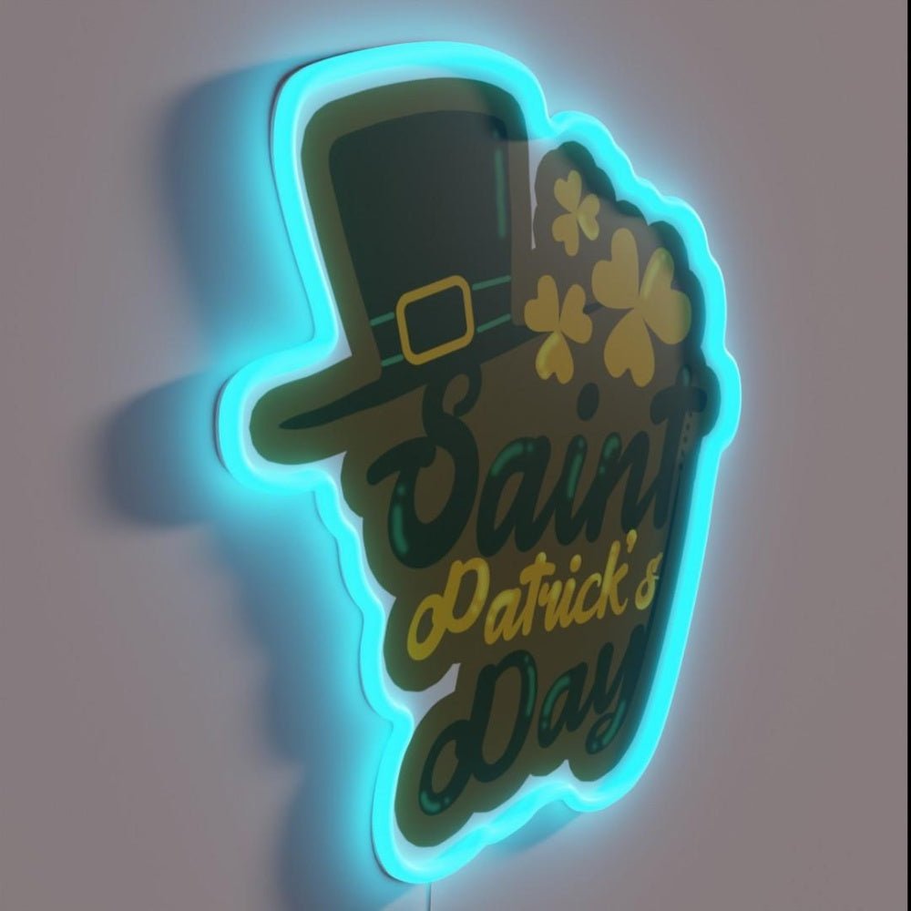 Happy St Patricks Day Rgb Led Neon Sign - Shineneon