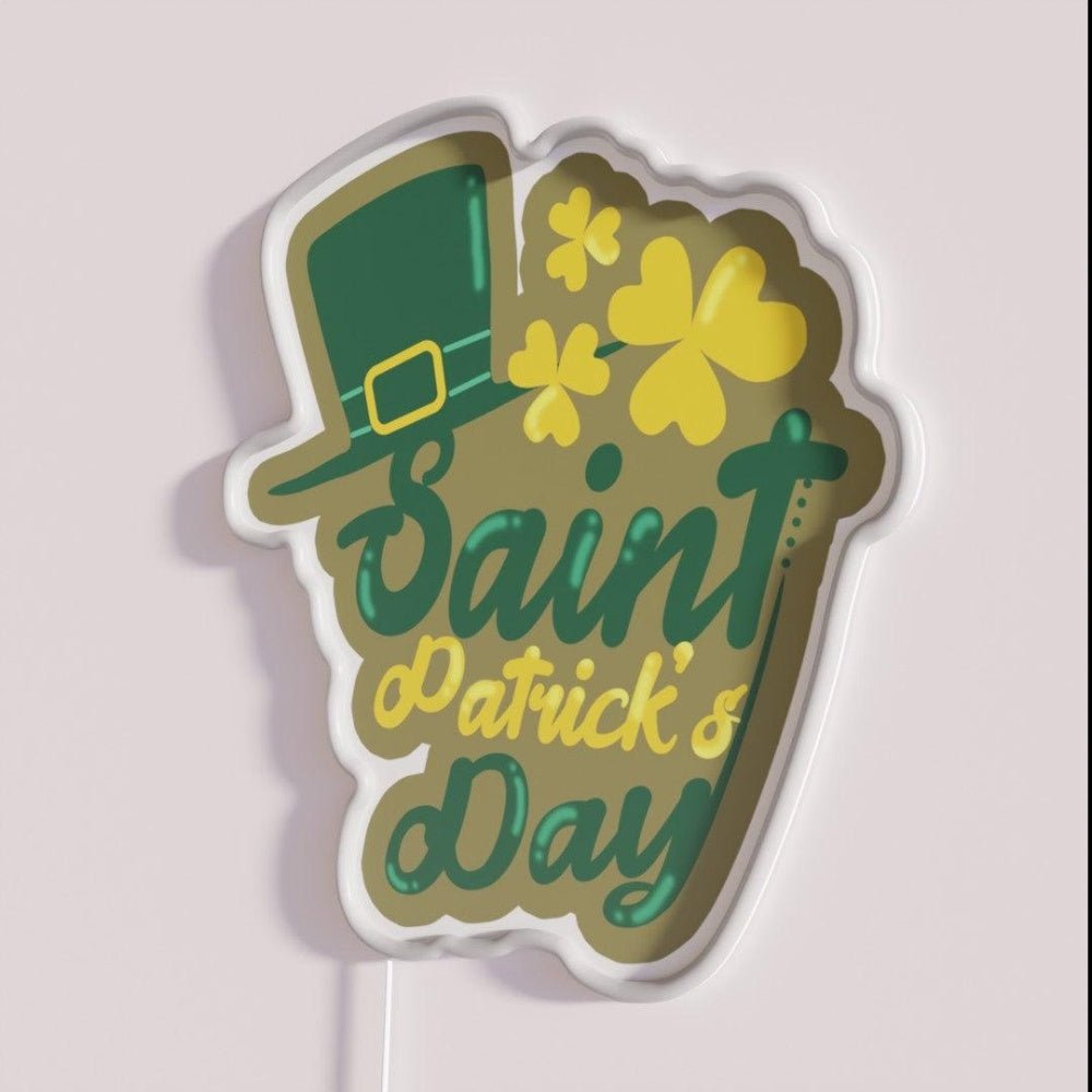 Happy St Patricks Day Rgb Led Neon Sign - Shineneon