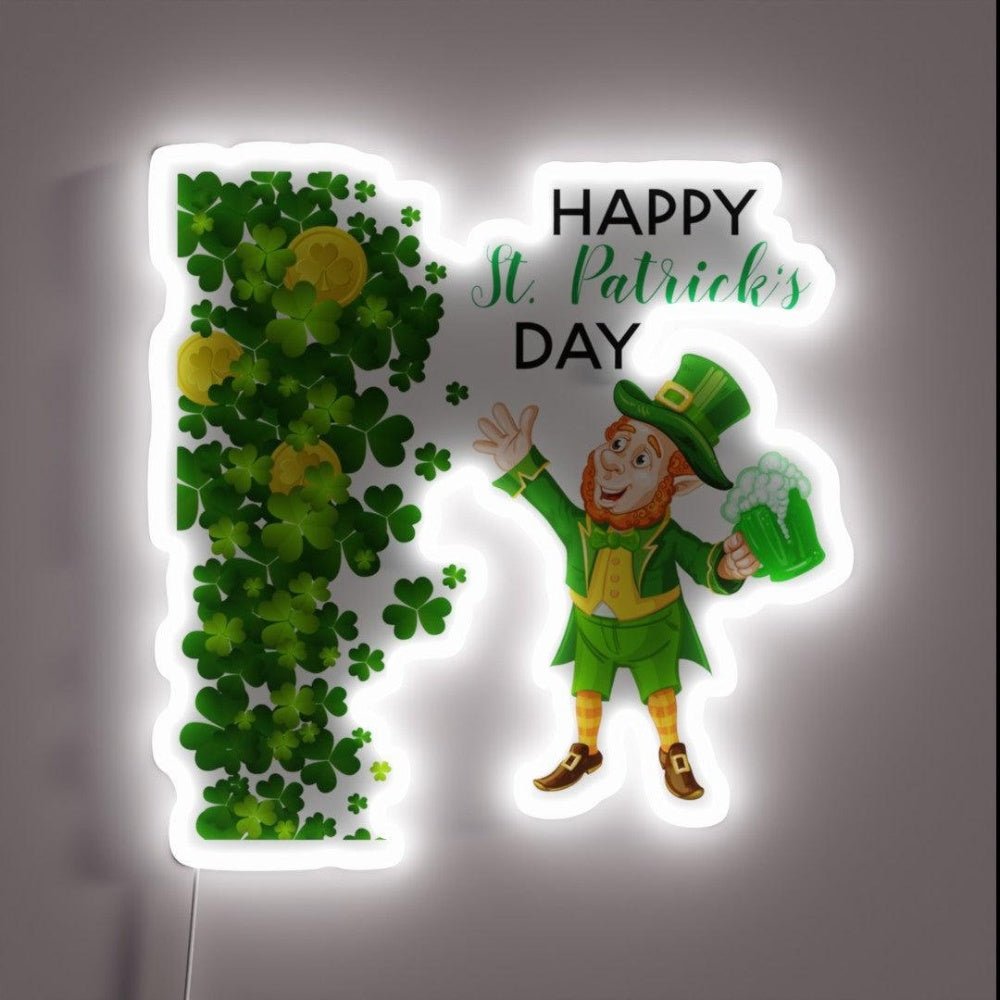 Happy St Patrics Day Rgb Led Neon Sign - Shineneon