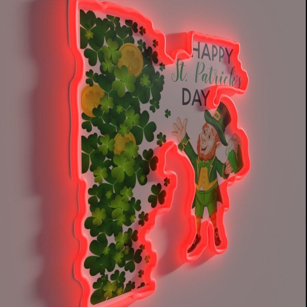 Happy St Patrics Day Rgb Led Neon Sign - Shineneon