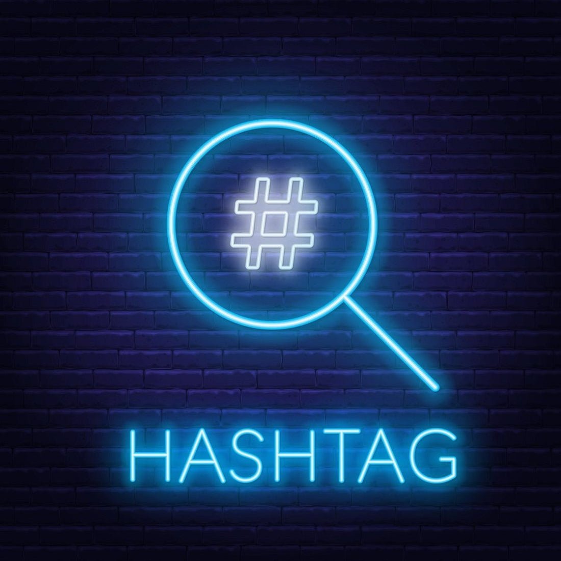 Hashtag Search Name Led Sign Business Neon Sign - Shineneon