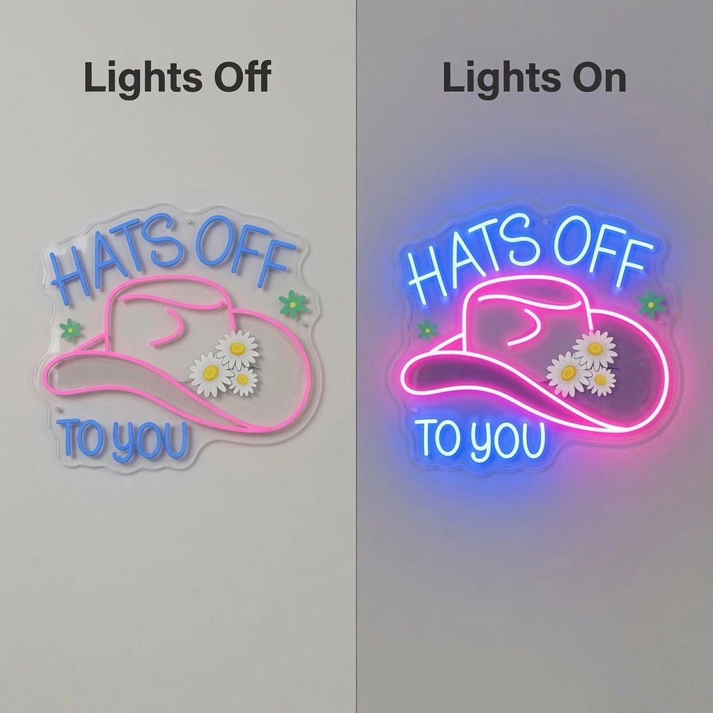 Hats Off To You LED Neon Sign - Shineneon