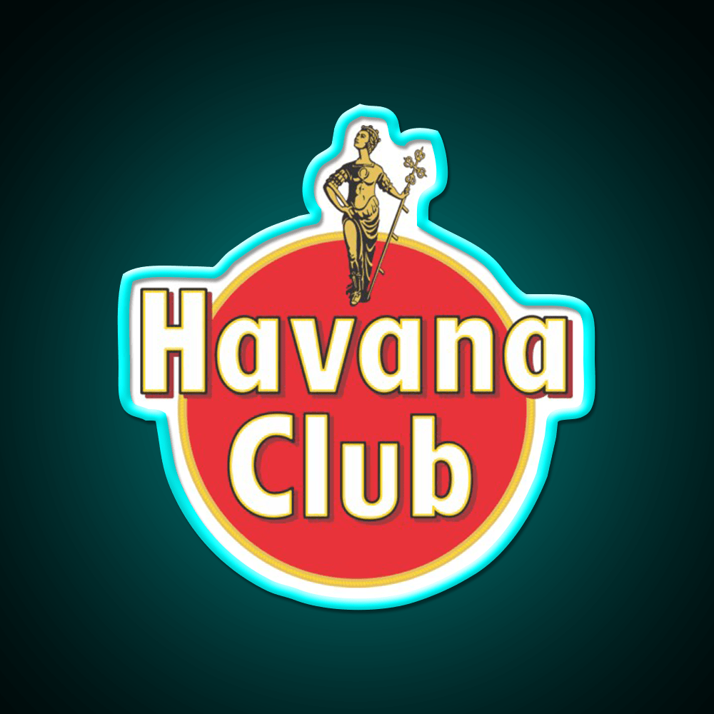 Havana Club Cocktail Bar Decor Led Neon Sign Rgb Color - Shineneon