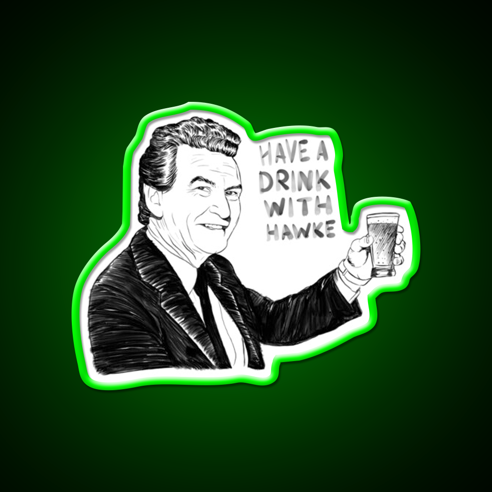 Have A Drink With Hawke Beer Bar Decor Led Neon Sign Rgb Color - LED neon sign view 8