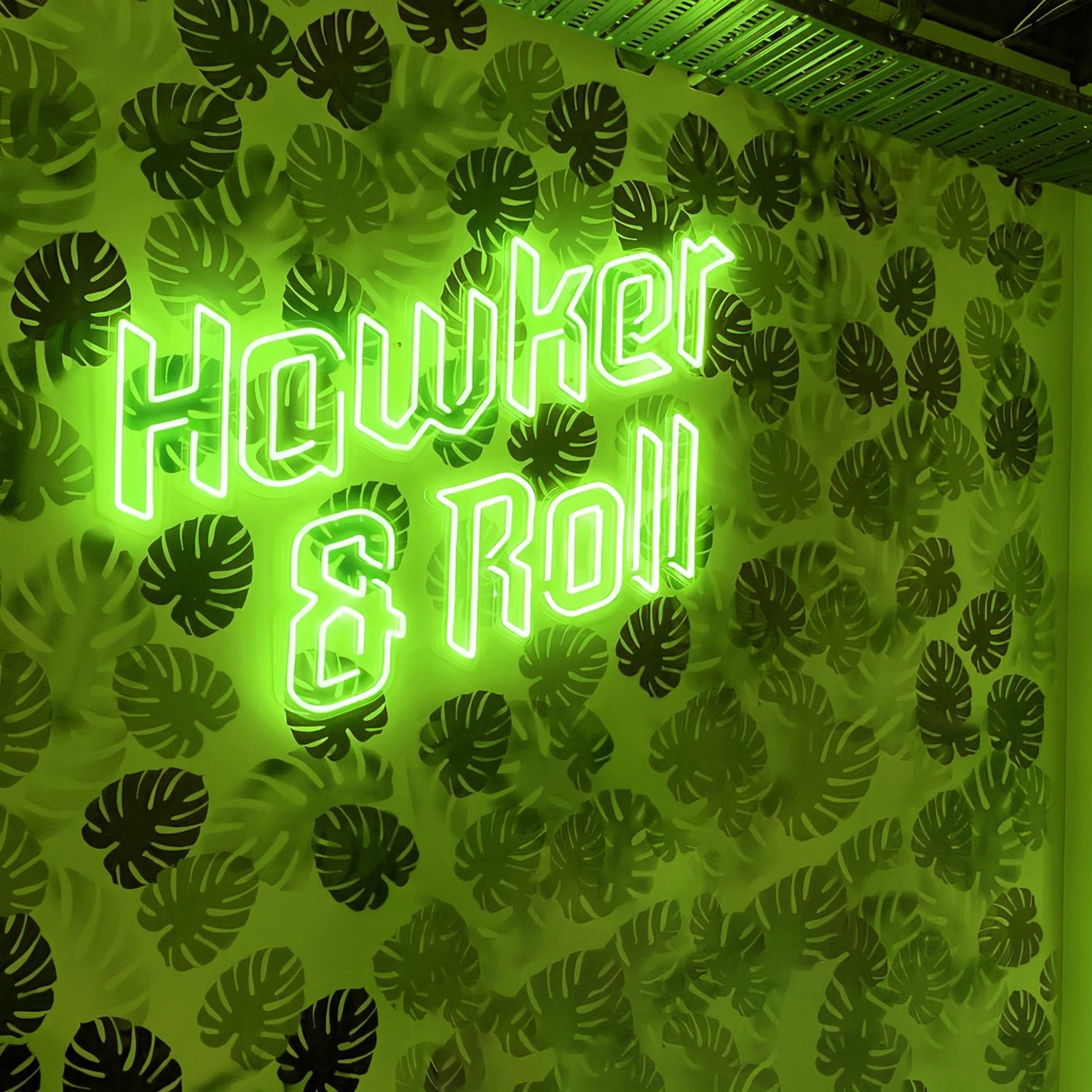 Hawker Roll Add A Touch Of Neon Flavor To Your Space | Shineneon