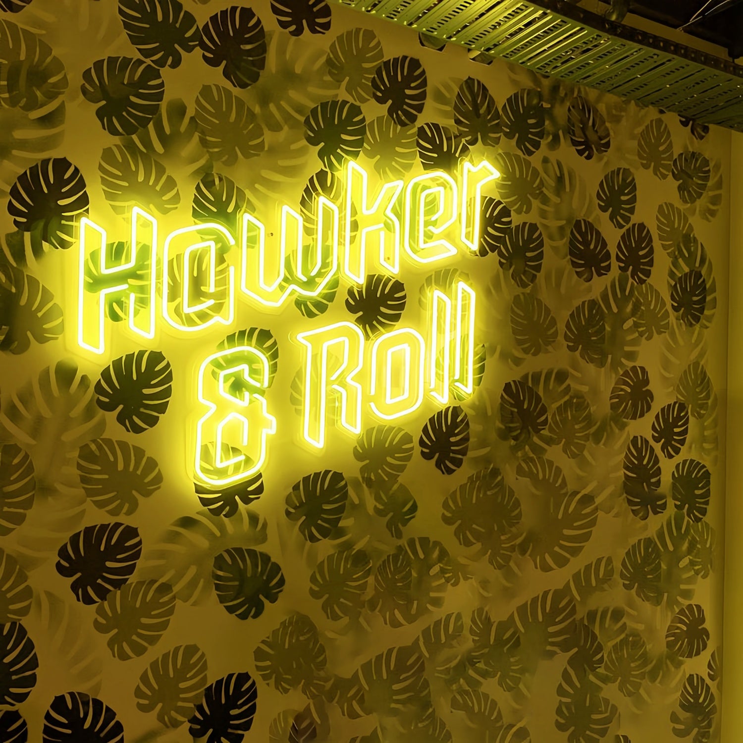 Hawker Roll Add A Touch Of Neon Flavor To Your Space | Shineneon