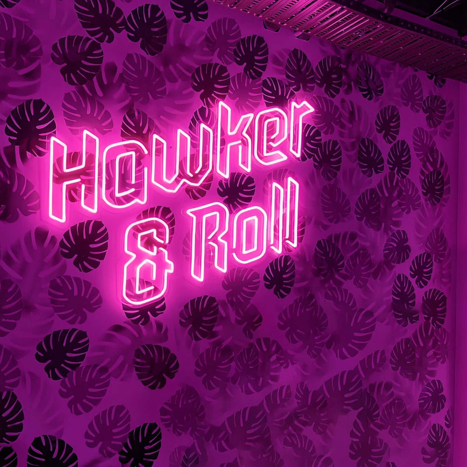 Hawker Roll Add A Touch Of Neon Flavor To Your Space | Shineneon