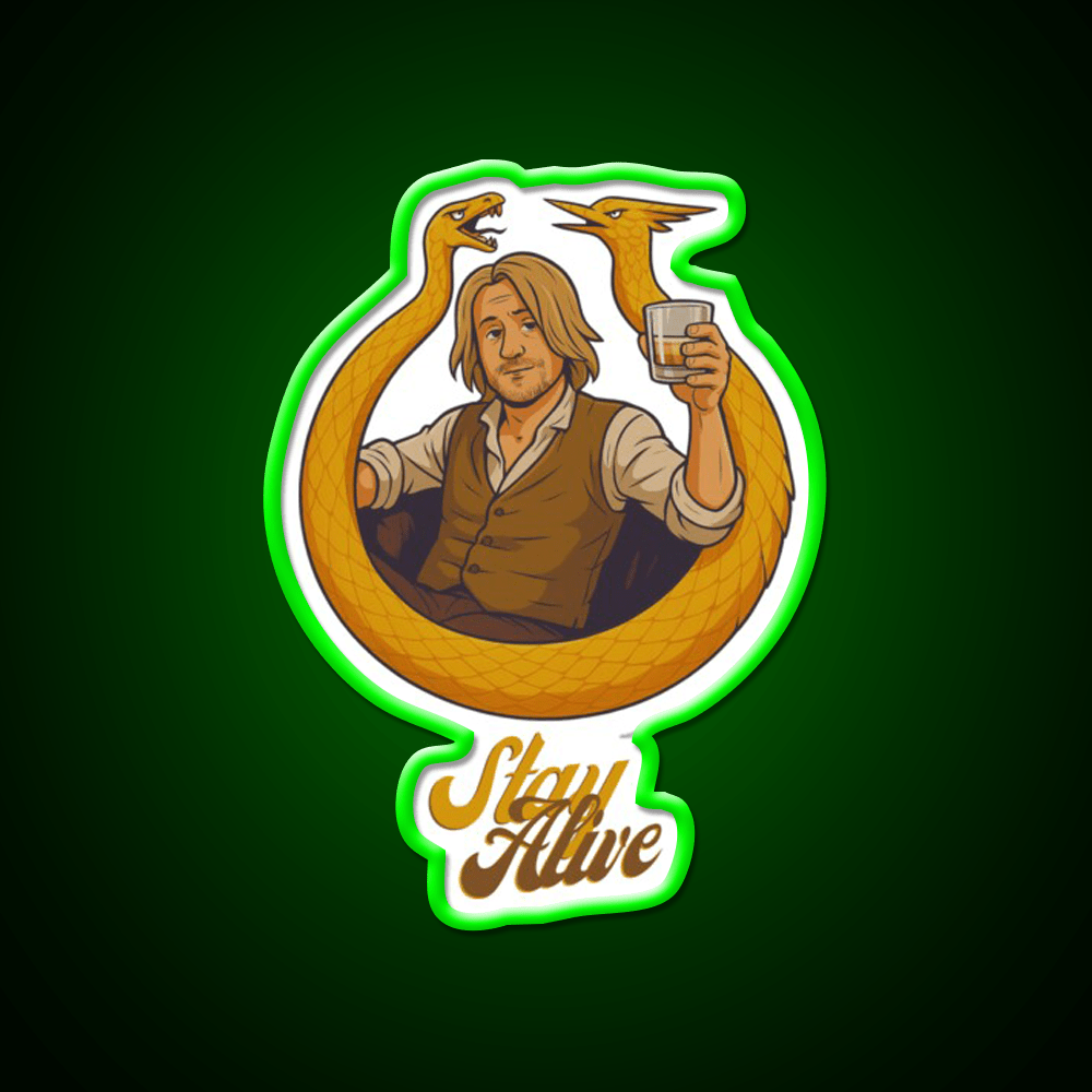 Haymitch Abernathy Whiskey Drink Bar Led Neon Sign Rgb Color - Shineneon