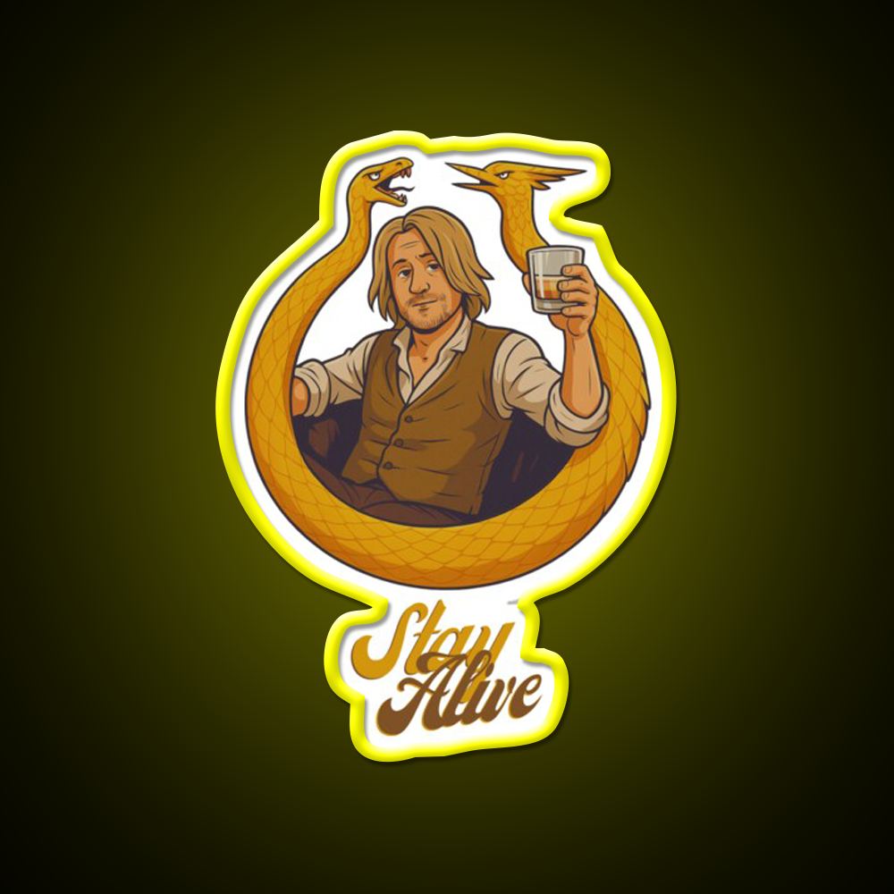 Haymitch Abernathy Whiskey Drink Bar Led Neon Sign Rgb Color