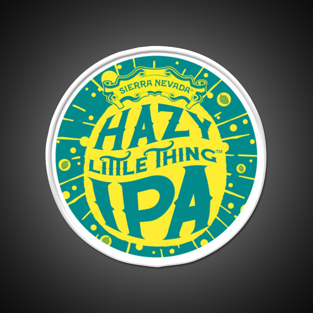 Hazy Ipa Logo Beer Bar Decor Led Neon Sign Rgb Color - LED neon sign view 11