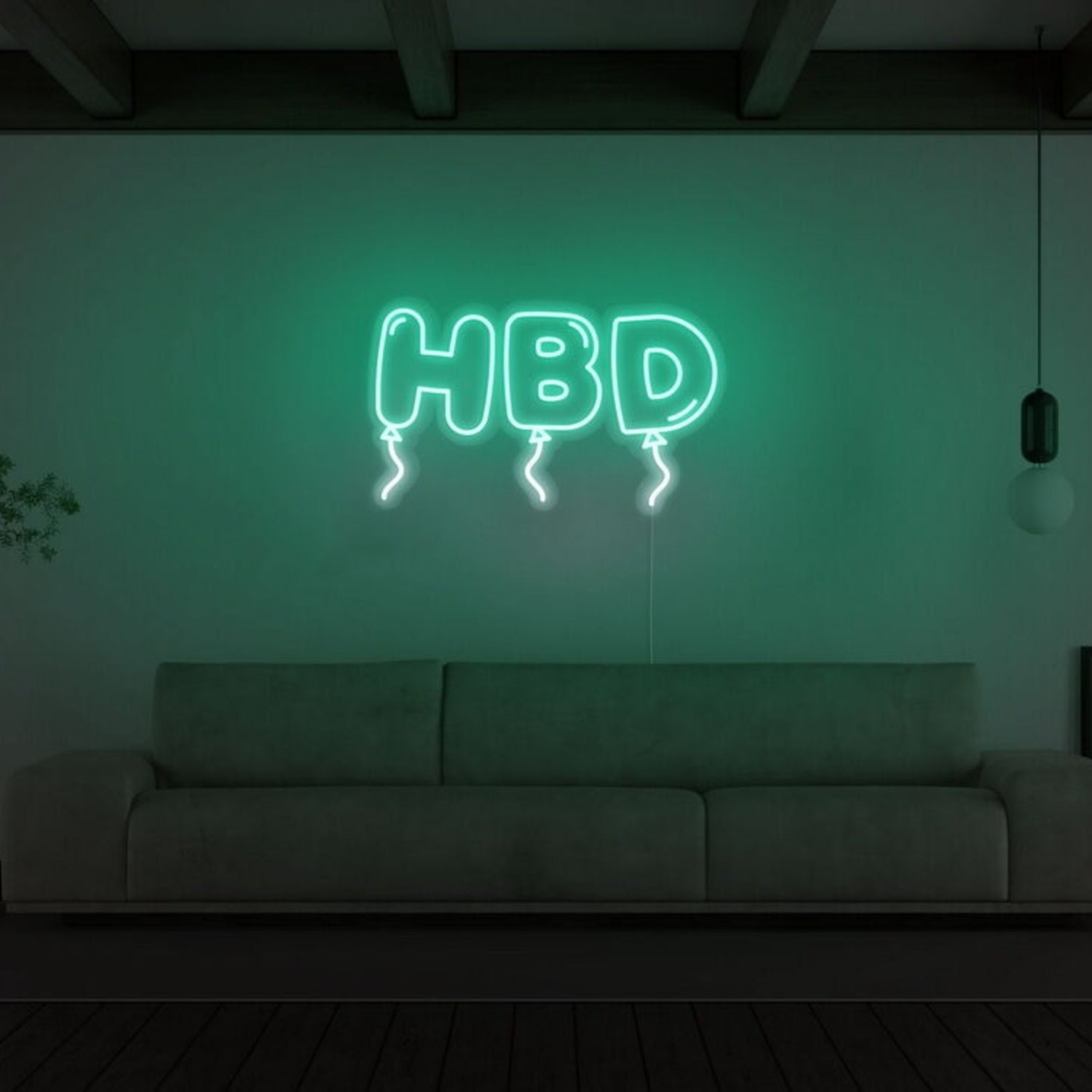 Hbd Happy Birthday Neon Sign | Shineneon