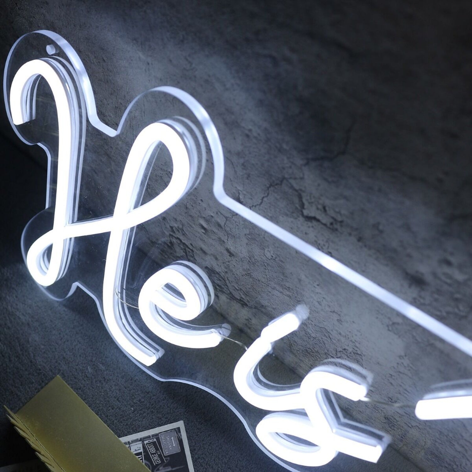 He Is Risen White Led Neon Sign For Religious And Spiritual Spaces | Shineneon