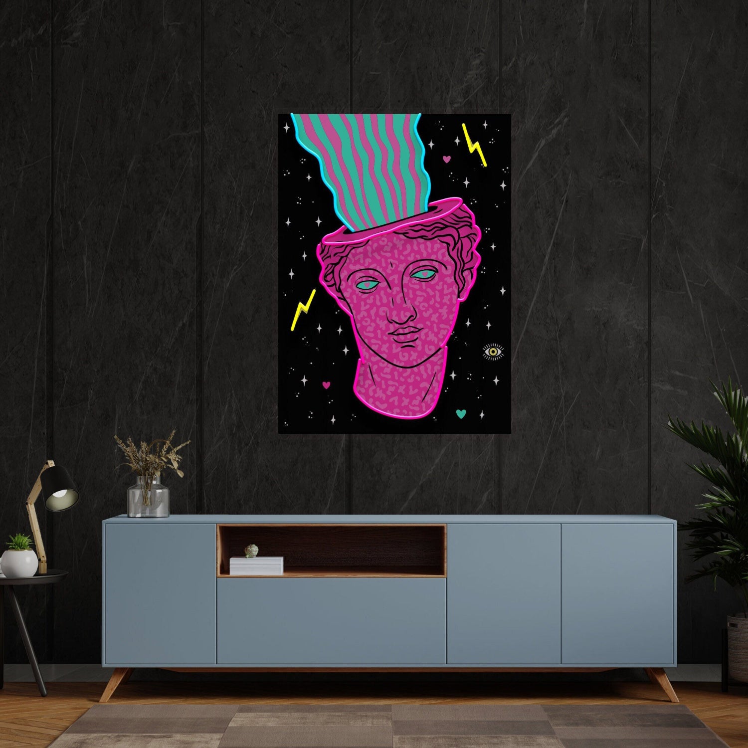 Head Of Acid Ancient Led Uv Led Neon Sign For Home Decor | Shineneon
