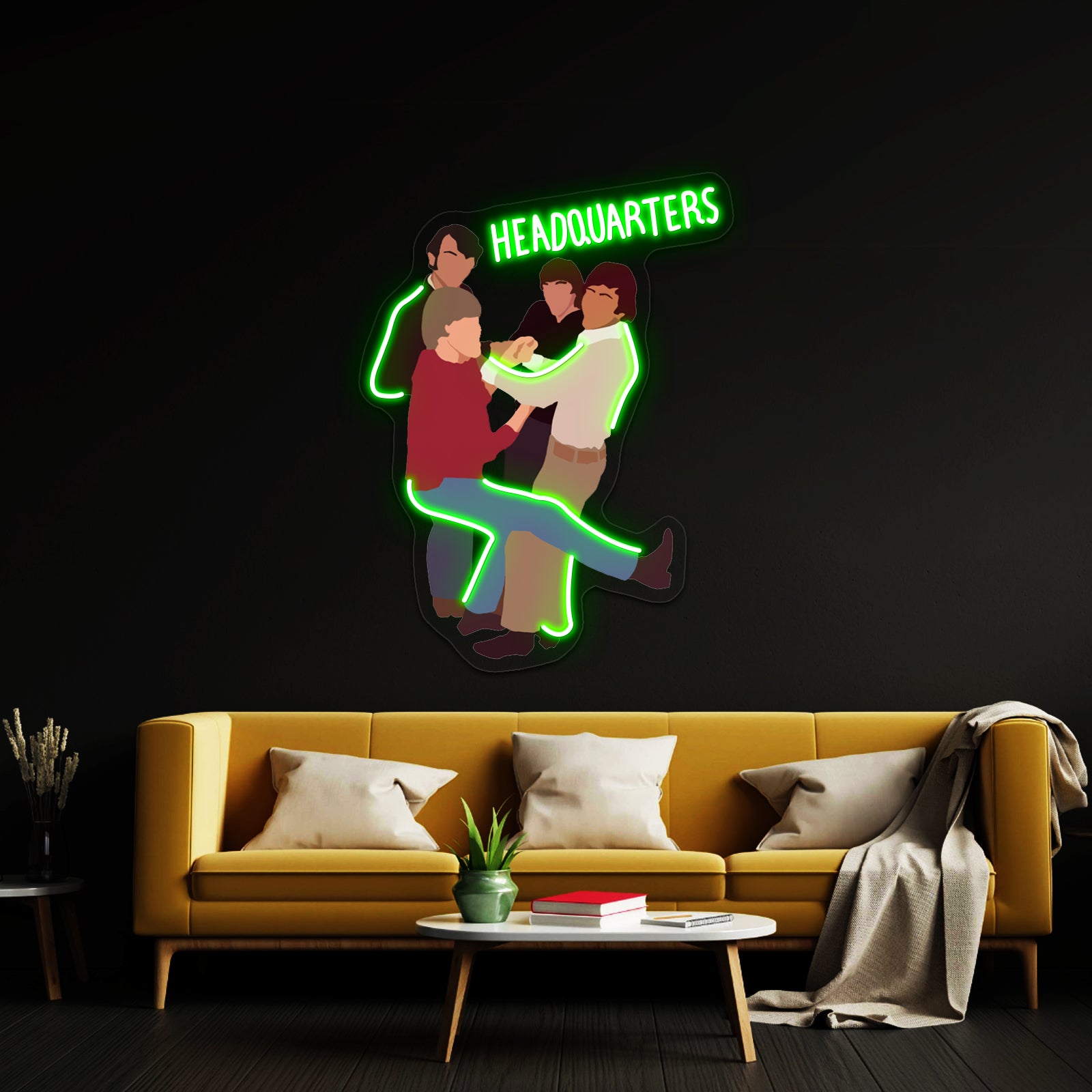 Headquarters Artwork Large Neon Signs