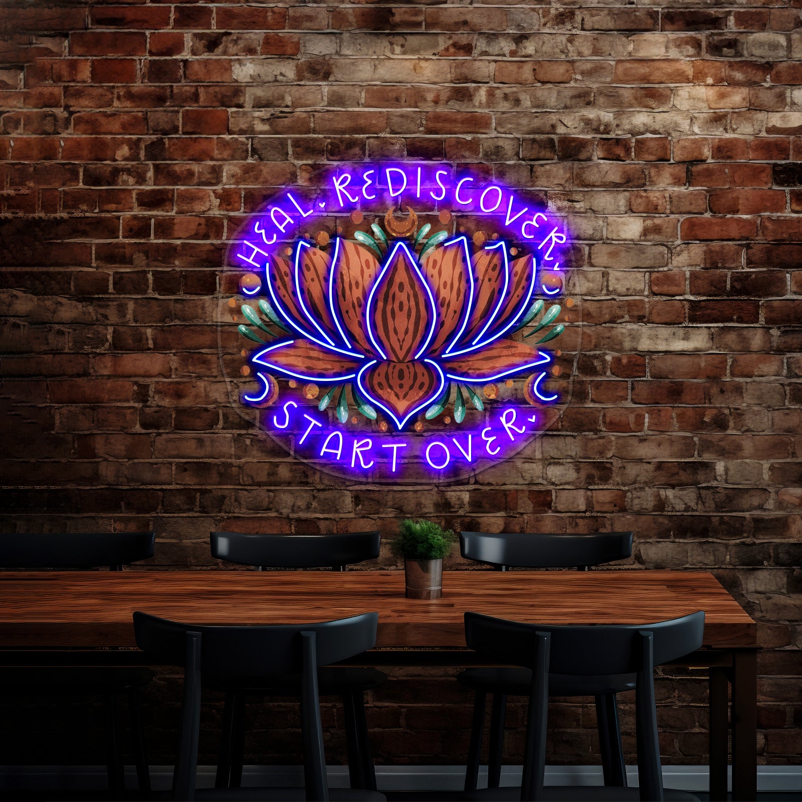 Heal Rediscover Start Over Cheap Custom Neon Signs | Shineneon