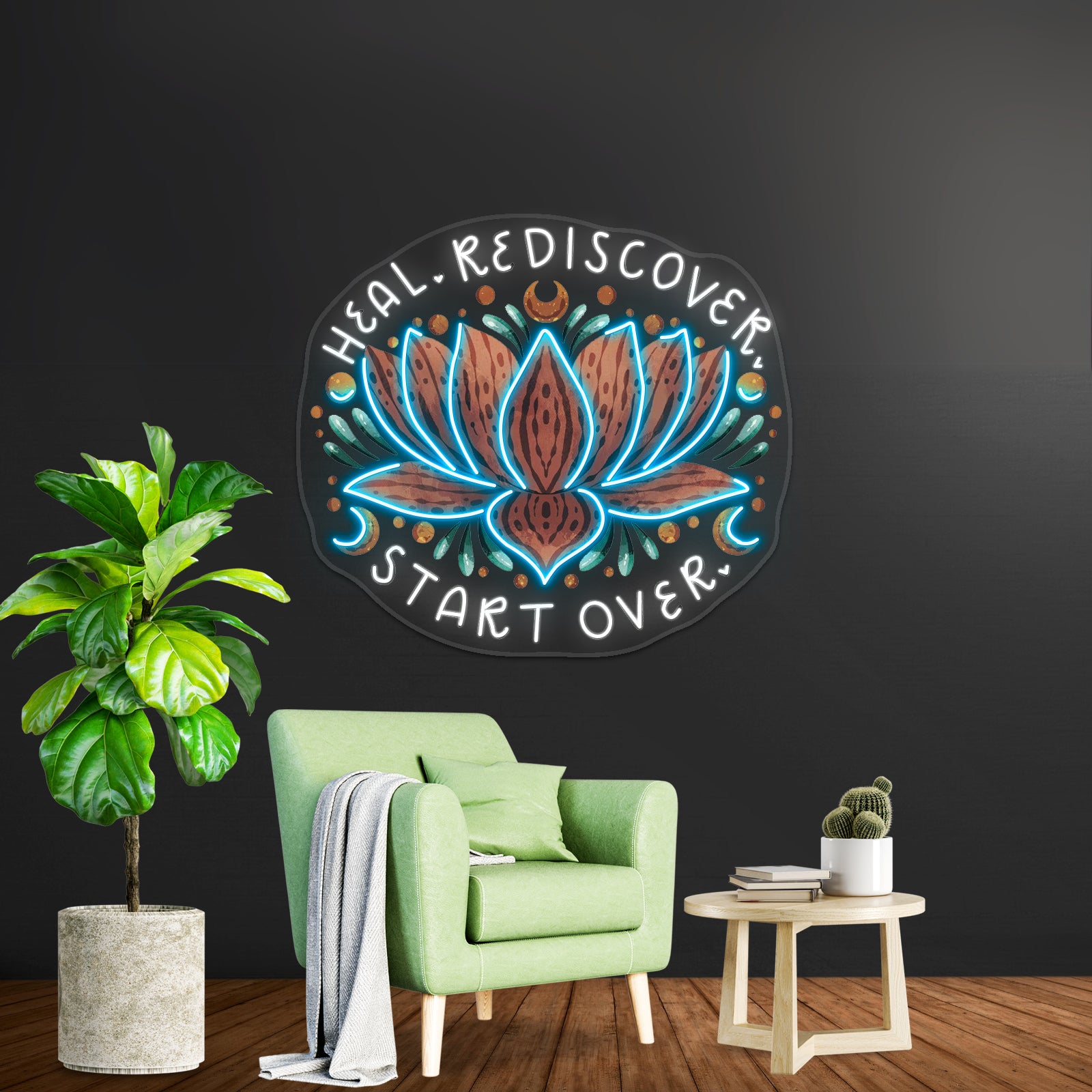 Heal Rediscover Start Over Cheap Custom Neon Signs | Shineneon
