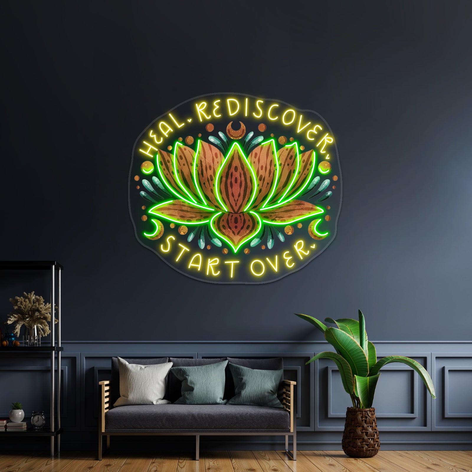 Heal Rediscover Start Over Cheap Custom Neon Signs | Shineneon