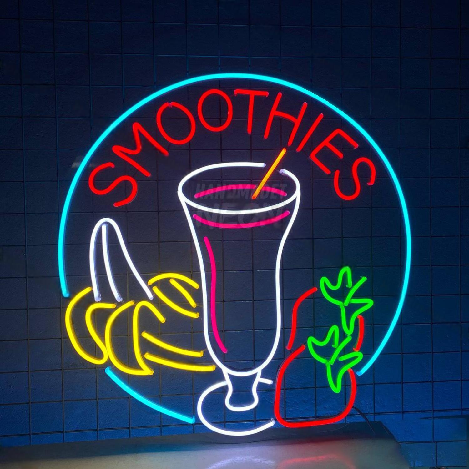 Healthy Fruit Smoothies Led Neon Sign | Shineneon