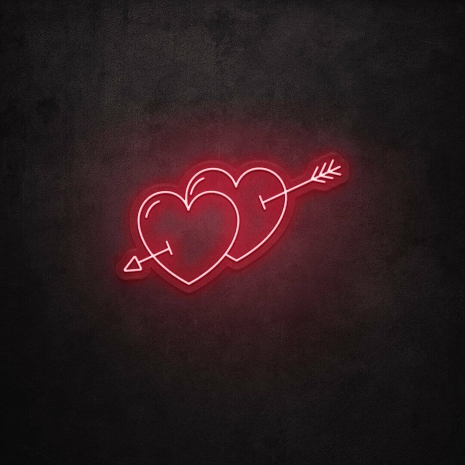 Heart Arrow Led Neon Sign | Shineneon