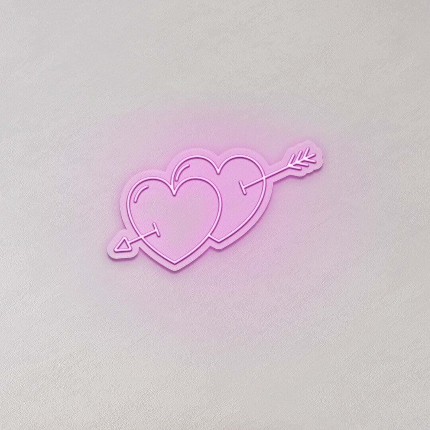 Heart Arrow Led Neon Sign | Shineneon