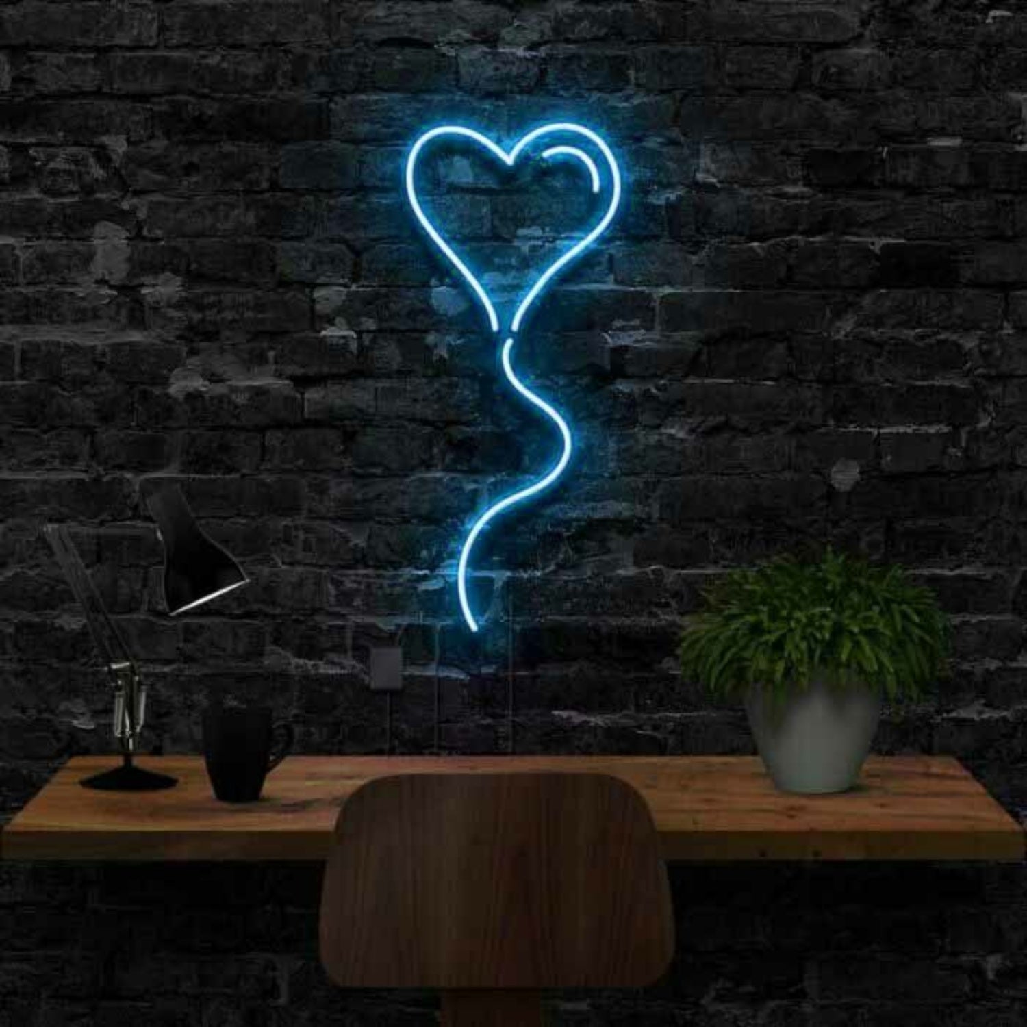 Heart Balloon Add Light-Hearted Charm With Neon | Shineneon