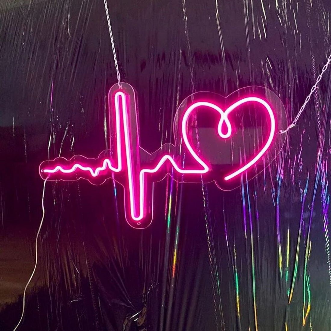 Heart Beat Led Sign Business Neon Sign - Shineneon