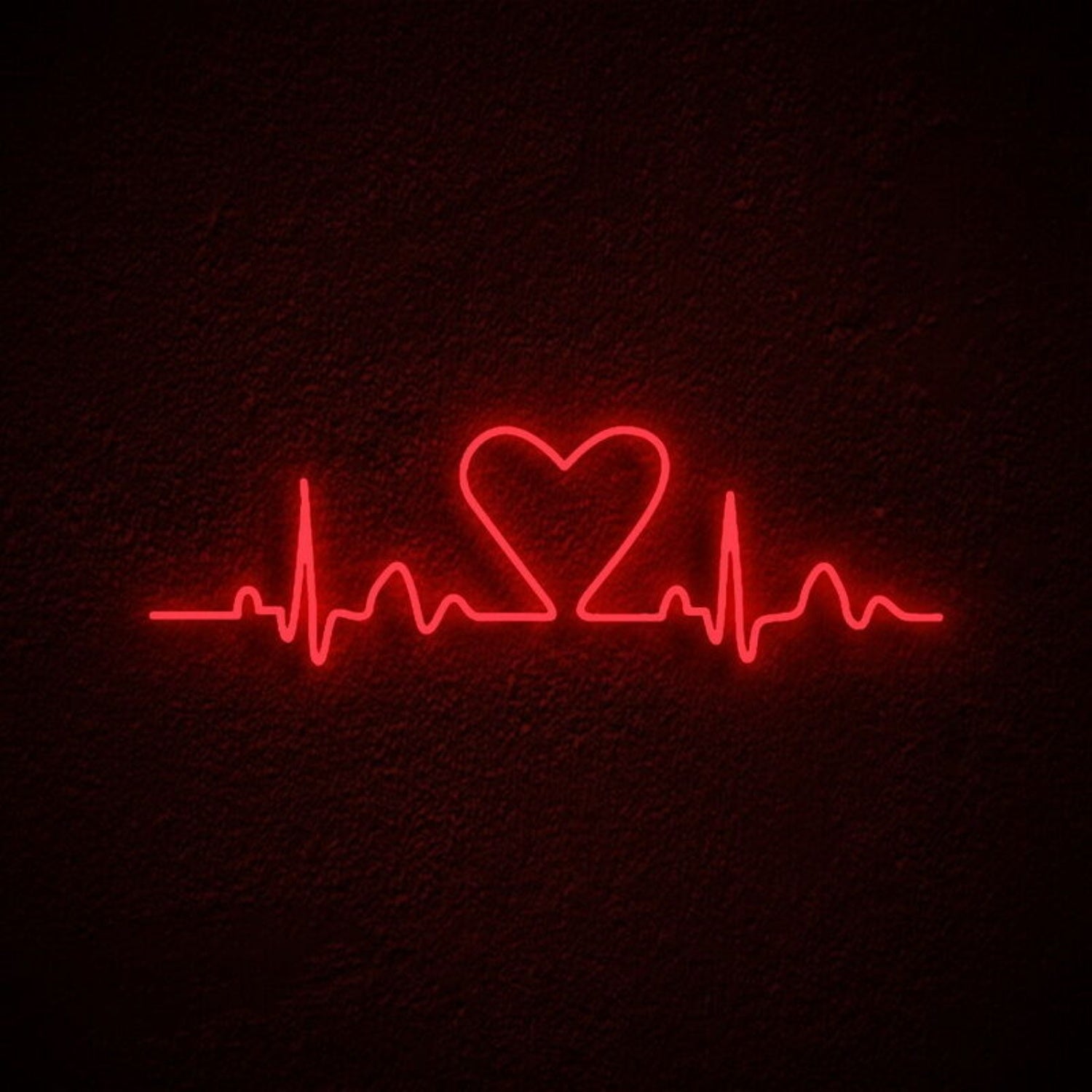Heart Lines Neon Sign For Artistic Spaces | Shineneon