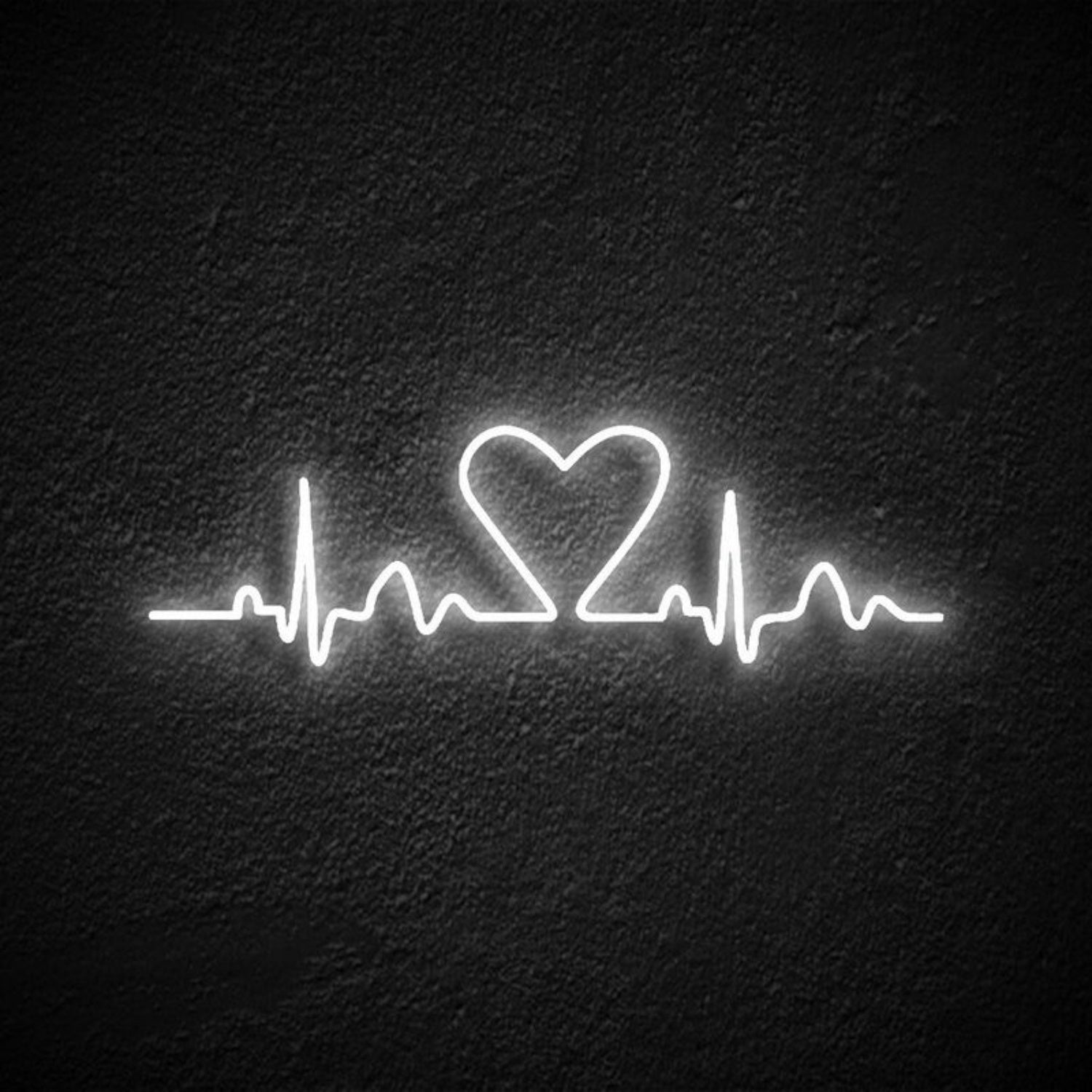 Heart Lines Neon Sign For Artistic Spaces | Shineneon