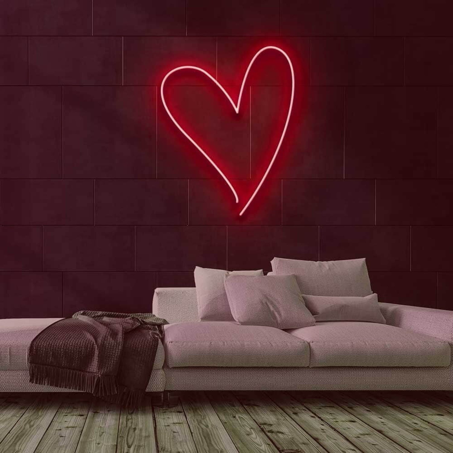 Heart Neon Sign For Romantic And Loving Spaces | Shineneon