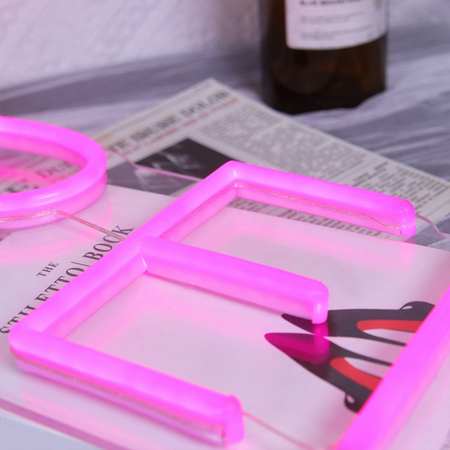 Heart Open Neon Sign For Romantic And Loving Spaces | Shineneon