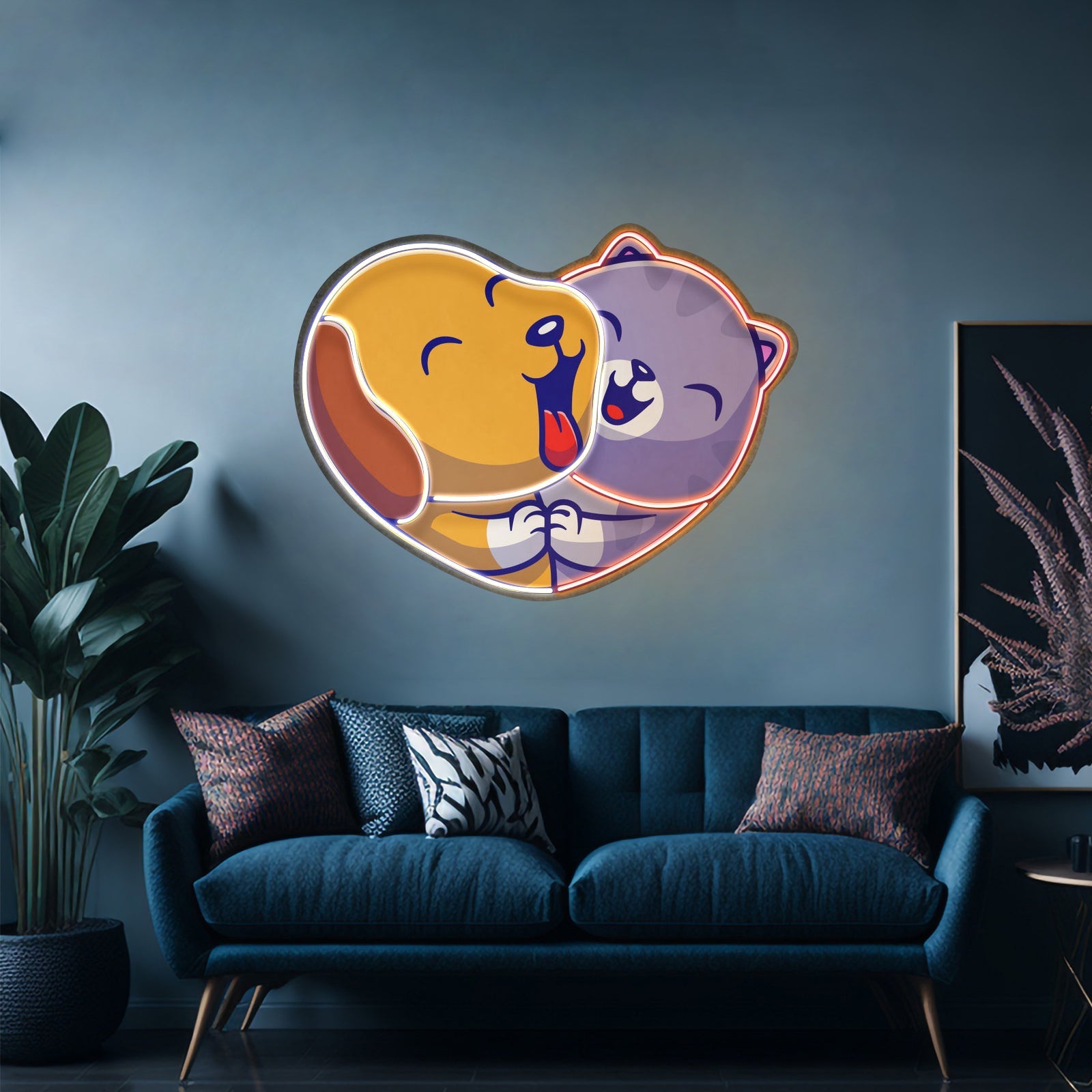 Heart Shaped Donut Led Neon Sign Light Custom Led Signs - Shineneon