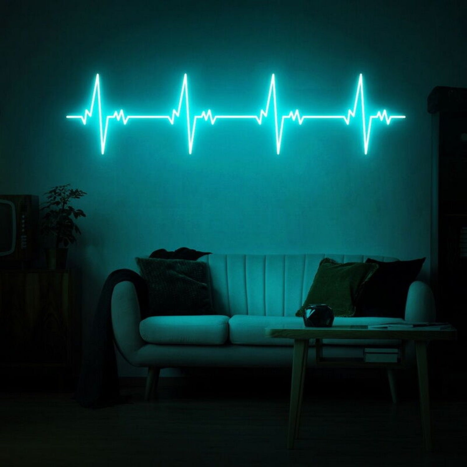 Heartbeat Neon Sign For Romantic And Loving Spaces | Shineneon