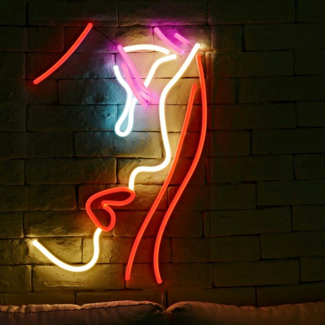 Heartbroken Girl Led Sign Business Neon Sign - Shineneon